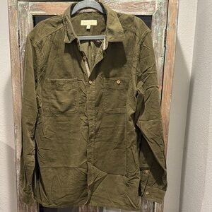 The Territory Ahead Olive Green Men's Shirt